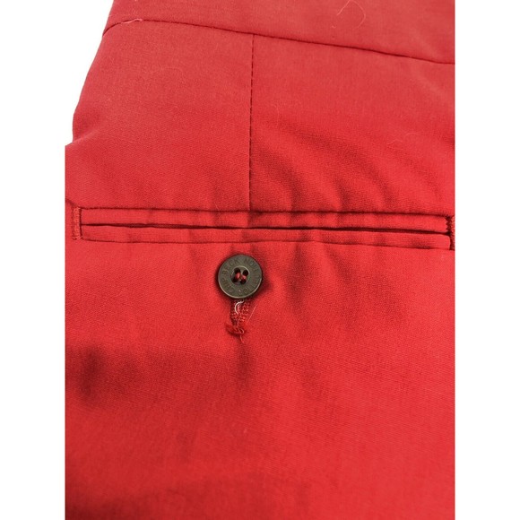 Vintage 1980s Chip Beck Golf Pants Red Size 34x29s Rare USA Made - Picture 8 of 9